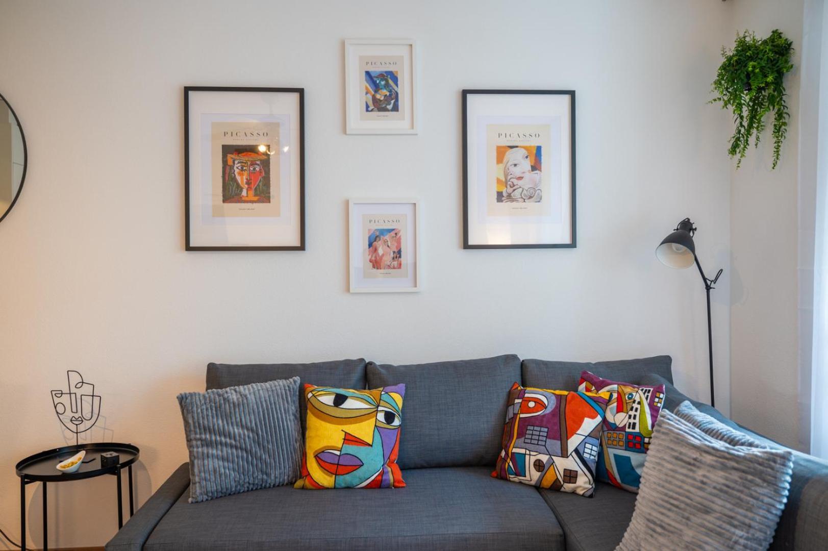 Special Primero Picasso Apartment Basel, Bahnhof Grossbasel 10-Star Exteriör bild